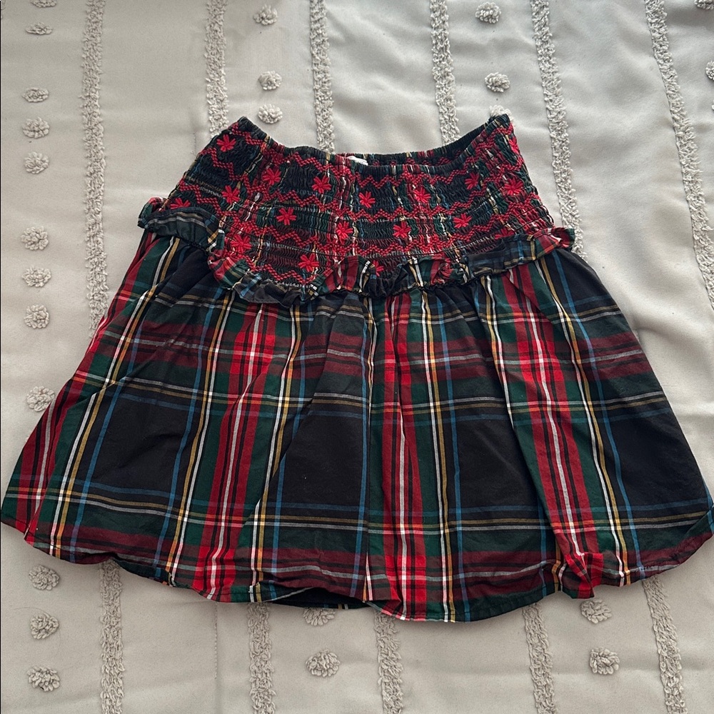 Crewcuts Multicolor Smocked Skirt